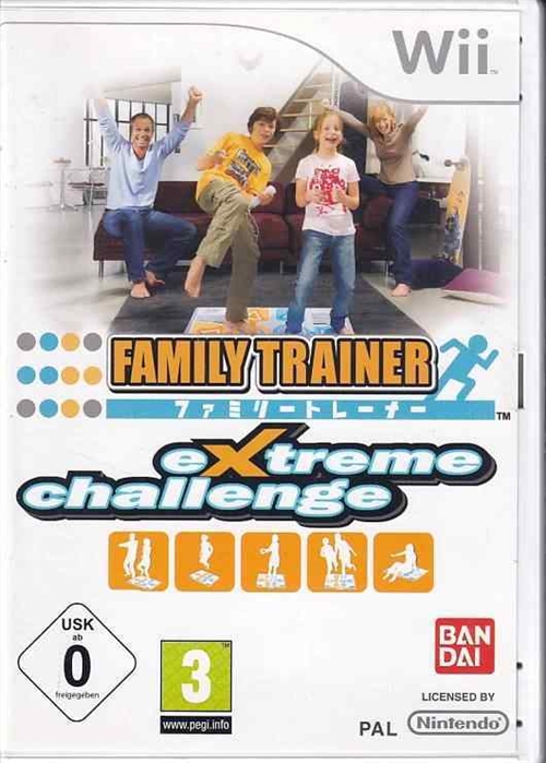 Family Trainer Extreme Challenge - Wii (B Grade) (Used) (Eng)